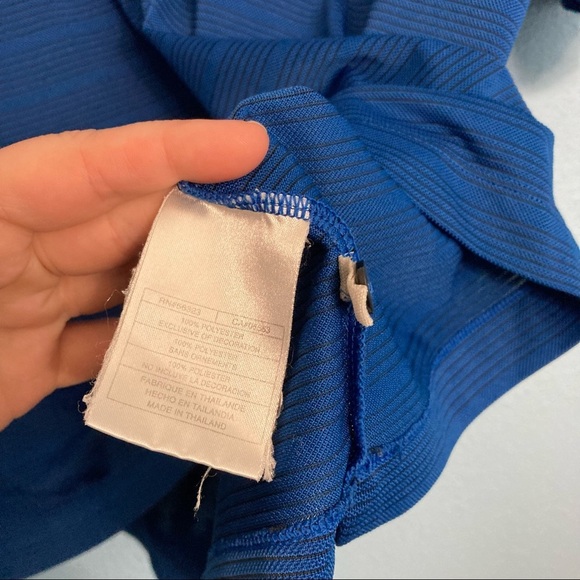 Nike Golf Polo Tee - Blue - Large - Long Torso - Picture 9 of 9